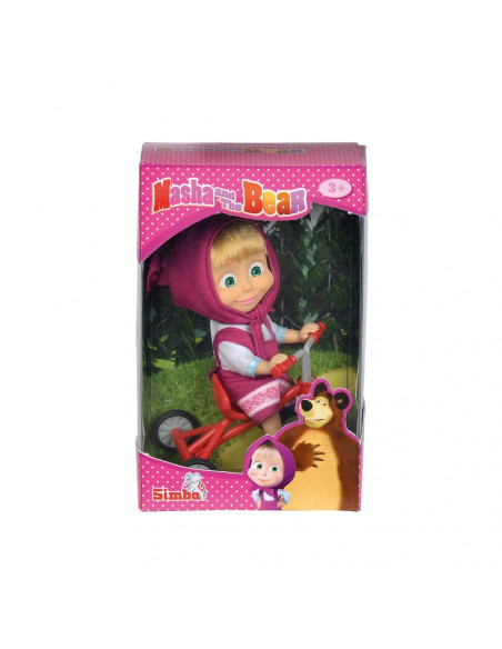 Papusa Simba Masha and the Bear 12 cm Masha cu