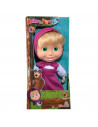 Papusa cu corp moale Simba Masha and the Bear 23 cm Masha Soft
