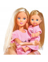 Set Simba Steffi Love Bedtime cu papusa 29 cm, papusa 12 cm si