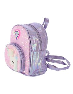 Ghiozdan prescolari School friendly 2 fermoare WIQBBU_MV, Motiv unicorn 2