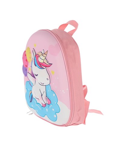 Ghiozdan prescolari School friendly 2 fermoare WI31U_RZ, Motiv unicorn
