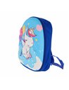 Ghiozdan prescolari School friendly 2 fermoare WI31U_BL, Motiv unicorn