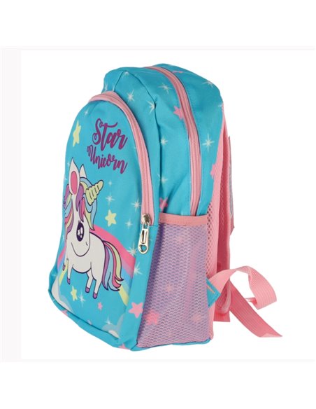 Ghiozdan prescolari School friendly 2 fermoare WI31U_TQ, Motiv unicorn