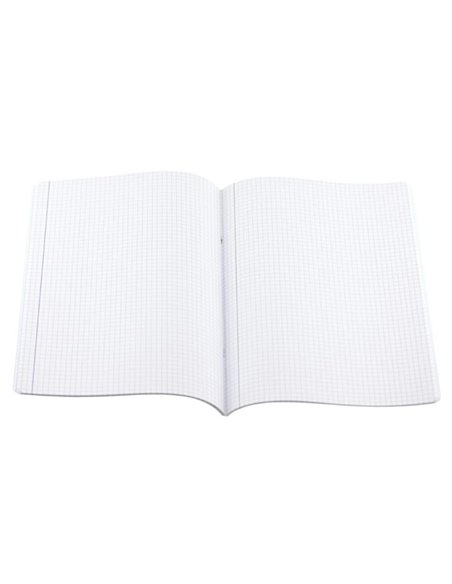 Caiet A4 60 file DACO, coperta plastic, matematica, 70g/mp, Roz pastel