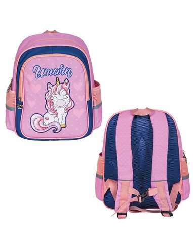 Ghiozdan gradinita S-COOL SC2477, Motiv unicorn