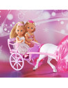 Set Simba Evi Love Romantic Carriage cu 2 papusi 12 cm si