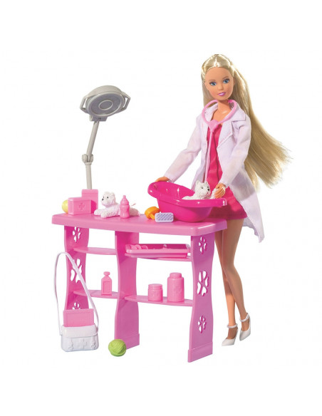 Papusa Simba Steffi Love Animal Doctor 29 cm cu