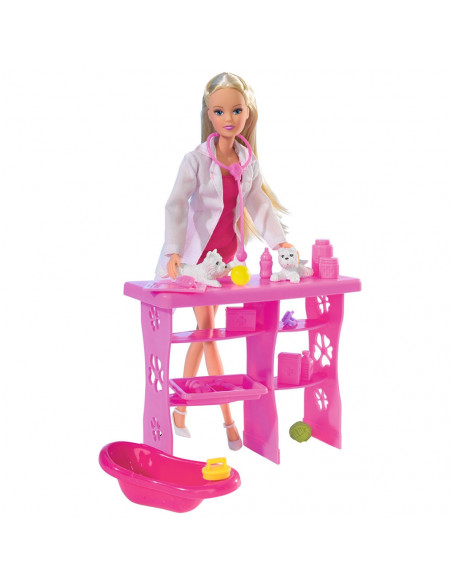 Papusa Simba Steffi Love Animal Doctor 29 cm cu