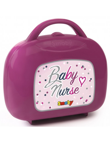 Gentuta pentru ingrijire papusi Smoby Baby Nurse mov,S7600220341
