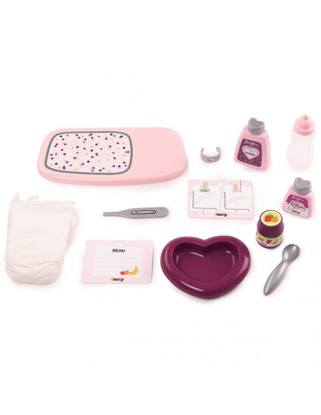 Gentuta pentru ingrijire papusi Smoby Baby Nurse mov,S7600220341