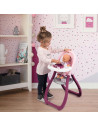 Scaun de masa pentru papusi Smoby Baby Nurse,S7600220342