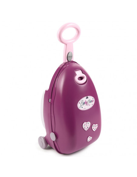 Valiza multifunctionala pentru papusi Smoby Baby Nurse 3 in