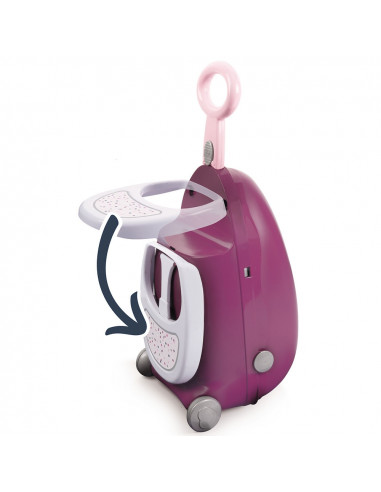 Valiza multifunctionala pentru papusi Smoby Baby Nurse 3 in