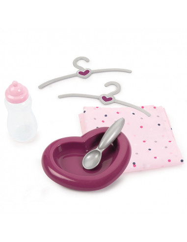 Valiza multifunctionala pentru papusi Smoby Baby Nurse 3 in