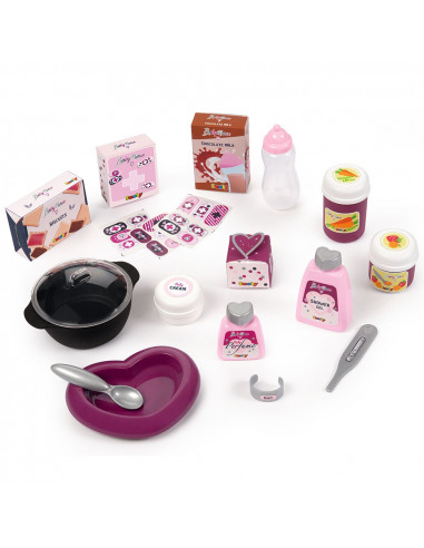 Centru de ingrijire pentru papusi Smoby Baby Nurse Doll`s Play