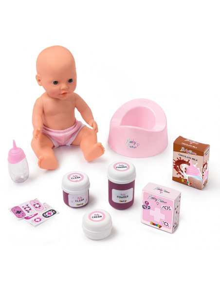 Patut Co-Sleeper pentru papusi Smoby Baby Nurse 2 in