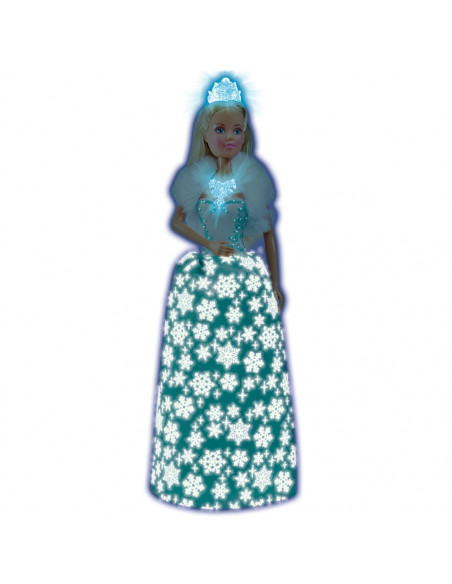 Papusa Simba Steffi Love Magic Ice Princess 29 cm,S105733287