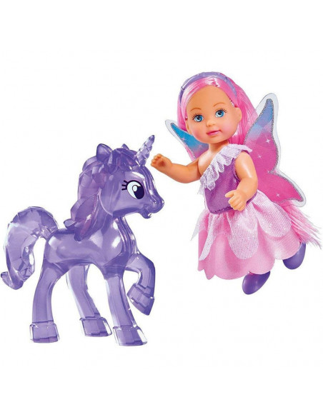 Papusa Simba Evi Love Unicor Friend 12 cm cu unicorn,S105733211