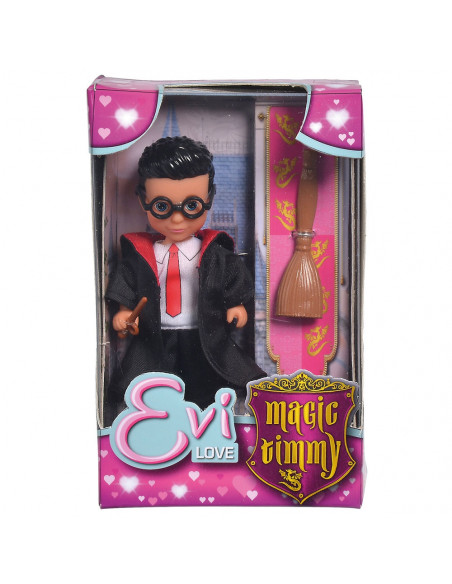 Papusa Simba Evi Love Magic Timmy 12 cm cu accesorii,S105733374