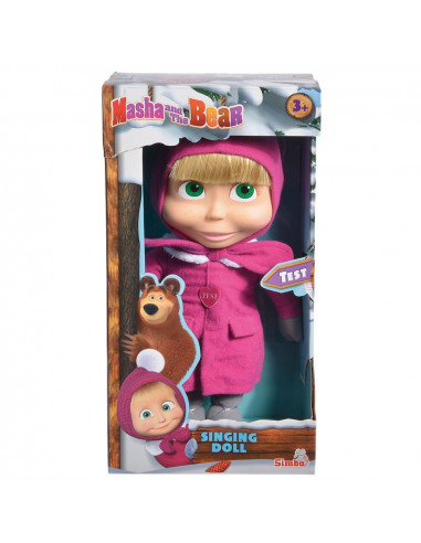 Papusa Simba Masha and the Bear Masha Singing Doll 30
