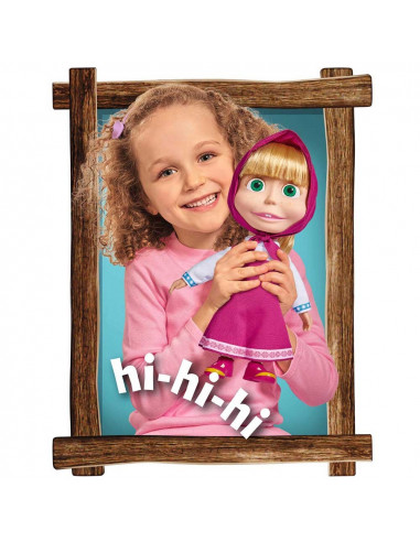 Papusa Simba Masha and the Bear, Masha Shake & Sound 30