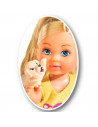 Papusa Simba Evi Love Puppy Love papusa 12 cm cu 3 catelusi si