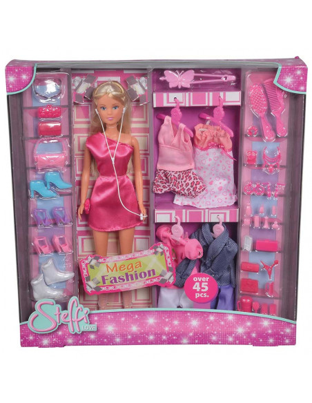 Papusa Simba Steffi Love 29 cm Mega Fashion cu 45