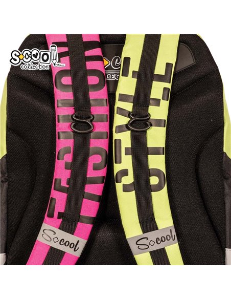 Ghiozdan scoala anatomic S-COOL SC2635, Motiv light modern Ghiozdan scoala anatomic S-COOL SC2635, Motiv light modern