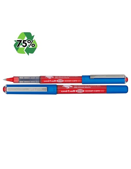 Roller UNI-BALL 0.5mm UB-150 Eye ocean, Rosu