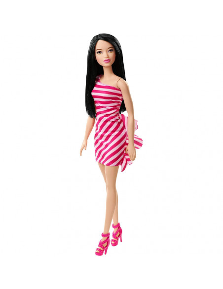 Papusa Barbie by Mattel Fashionistas cu tinuta petrecere
