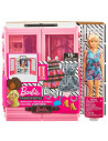 Set Barbie by Mattel Fashion and Beauty Dulap cu haine si