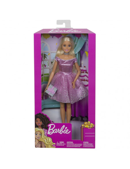 Papusa Barbie by Mattel Fashion and Beauty La multi ani,MT-GDJ36