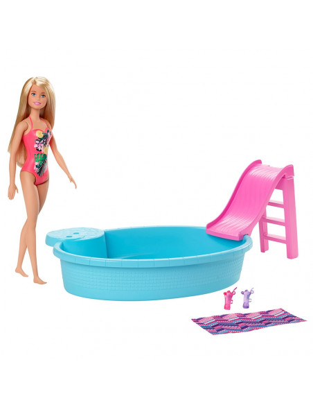 Set Barbie by Mattel Fashion and Beauty Piscina si