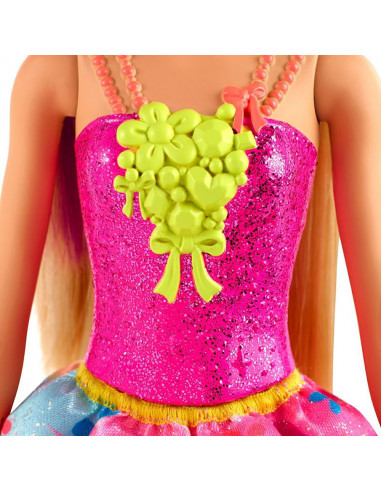 Papusa Barbie by Mattel Dreamtopia printesa GJK13,MT-GJK12-GJK13
