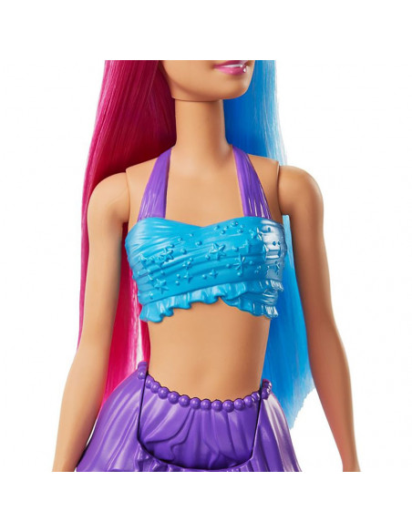 Papusa Barbie by Mattel Dreamtopia Sirena GJK08,MT-GJK07-GJK08