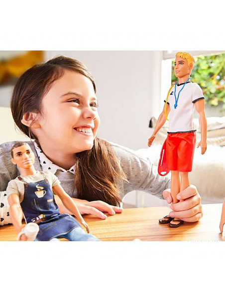 Papusa Barbie by Mattel Careers Ken Salvamar,MT-FXP04
