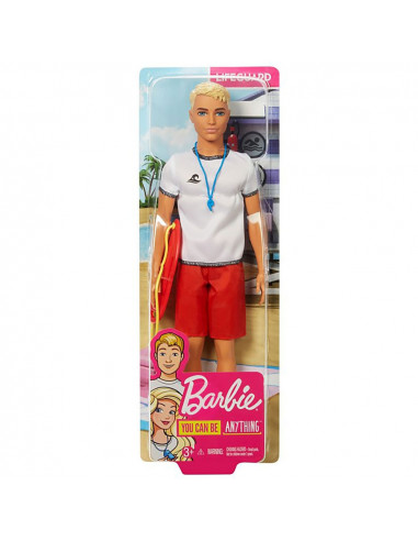 Papusa Barbie by Mattel Careers Ken Salvamar,MT-FXP04