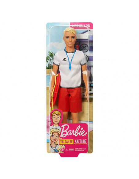Papusa Barbie by Mattel Careers Ken Salvamar,MT-FXP04