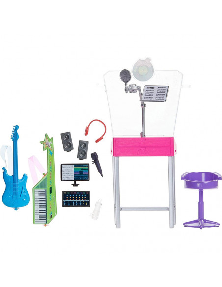 Set Barbie by Mattel I can be Studio muzical GJL67 cu