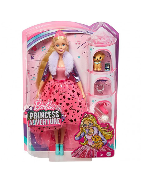 Papusa Barbie by Mattel Modern Princess Theme cu
