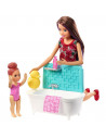 Set Barbie by Mattel Family Skipper Babysitter,MT-FXH05