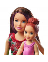Set Barbie by Mattel Family Skipper Babysitter,MT-FXH05