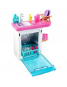 Set Barbie by Mattel Estate Masina de spalat vase cu accesorii