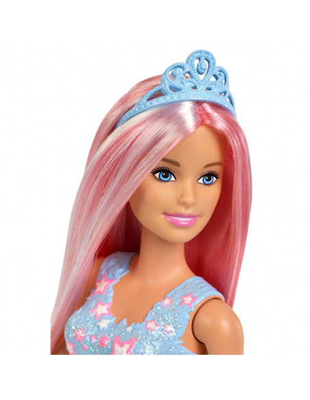 Papusa Barbie by Mattel Dreamtopia cu perie,MT-FXR94