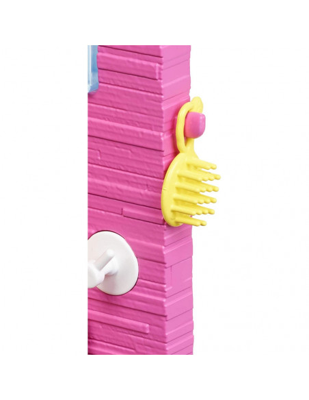 Set Barbie by Mattel Estate cabina dus cu papusa si