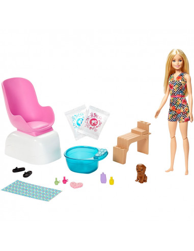 Set Barbie by Mattel Wellness and Fitness Salonul de