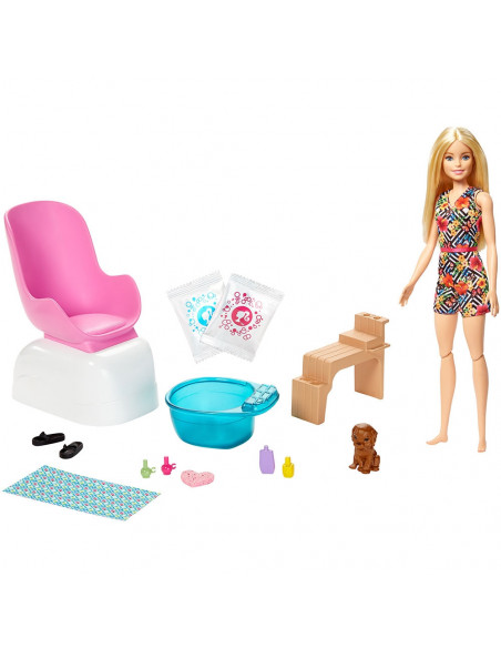 Set Barbie by Mattel Wellness and Fitness Salonul de