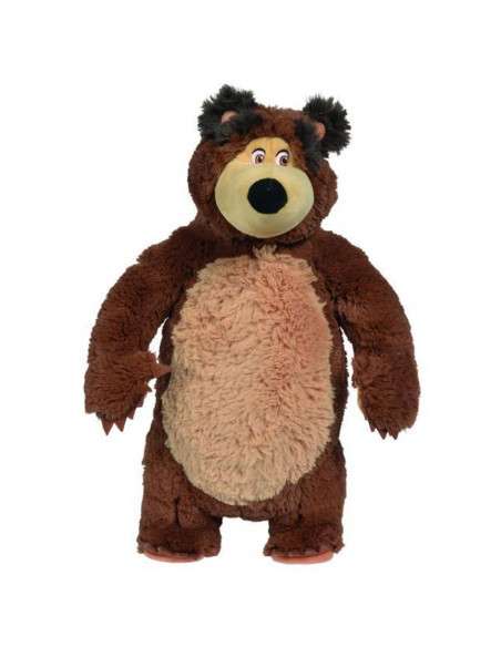 Jucarie de plus Simba Masha and the Bear, Bean Bag Bear 40 Jucarie de plus Simba Masha and the Bear, Bean Bag Bear 40