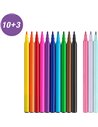 Carioci Faber-Castell FC554213, 13 culori, Motiv unicorn