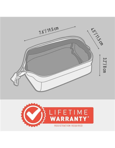 Penar cu fermoar, ZIPIT Lenny - gri